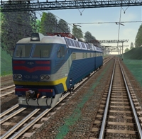 Електровоз ЧС8-009 на ст. Фастів-ІІ Південно-Західної залізниці