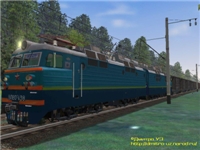 Електровоз ВЛ80С-1138 прямує неправильною колією перегону Васильків-І - Боярка Південно-Західної залізниці