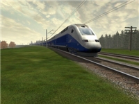Швидкісний електропоїзд TGV (маршрут Малохітівка)