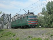 Електровоз ВЛ82М-037, рзд. 6 км Південної залізниці. 14.05.2011 р.