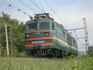 Електровоз ВЛ82М-045, рзд. 6 км, Південна залізниця. 14.V.2011 р.