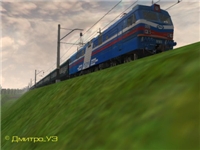 Електровоз ВЛ65-005 на шляху до Волочиська