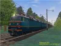 Електровоз ВЛ80С-1138 прямує неправильною колією перегону Васильків-І - Боярка Південно-Західної залізниці