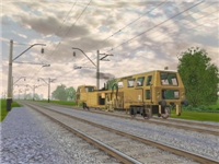 Колійна машина виправно-підбивачно-рихтувальна ВПР-1200 на перегоні Червоноград - Светінцеве (маршрут Степанкі 3.2)